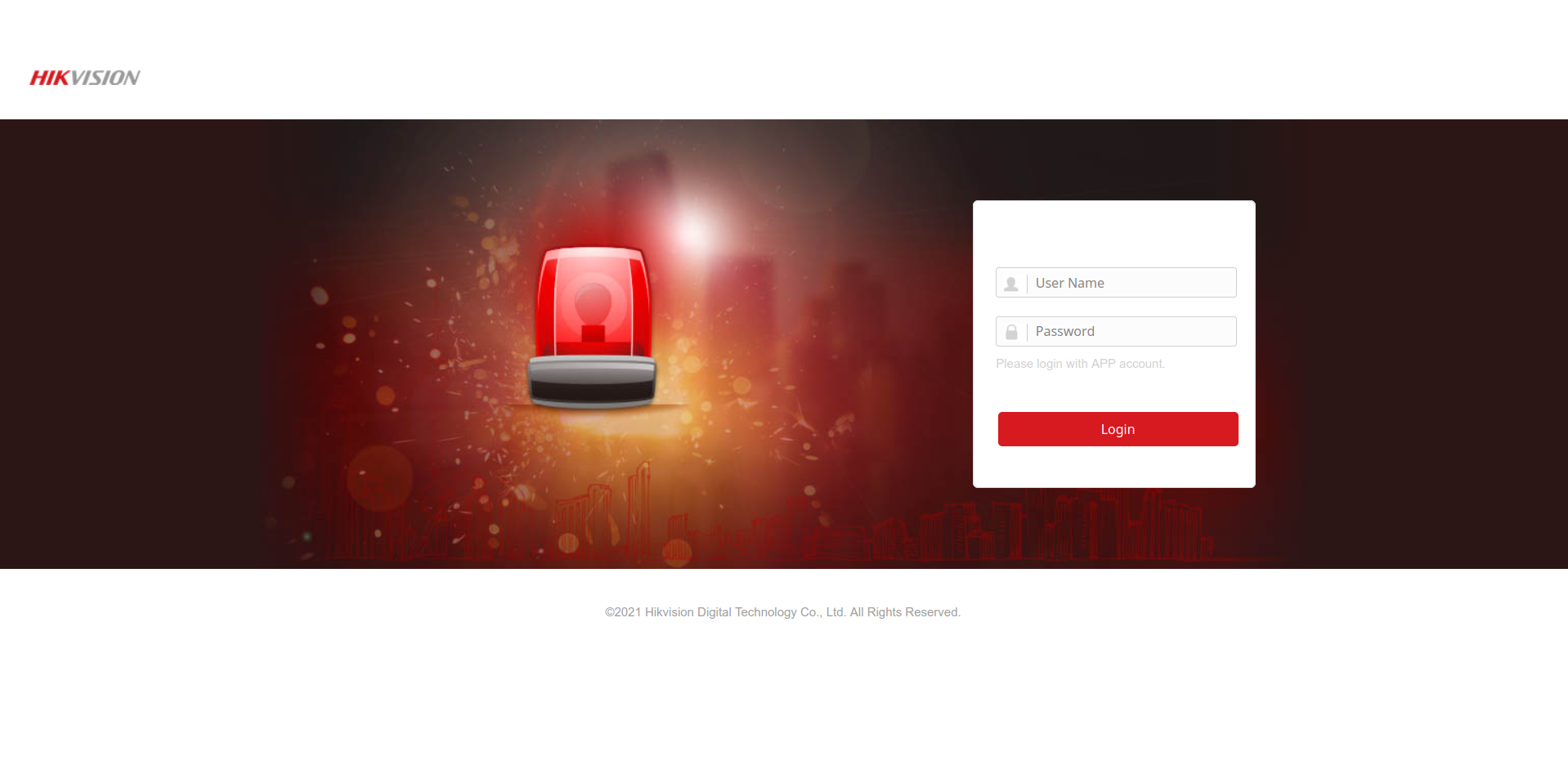 AX Pro web interface login